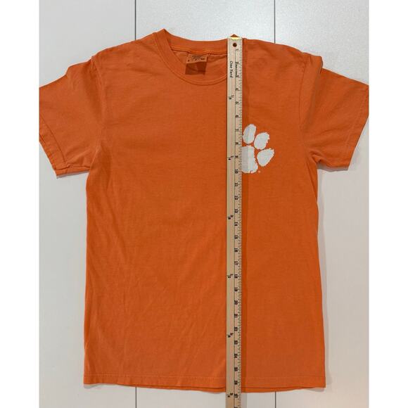 CLEMSON TIGERS Comfort Colors T Shirt Roar Tigers Roar Orange Adult Size S (123) - Picture 8 of 8
